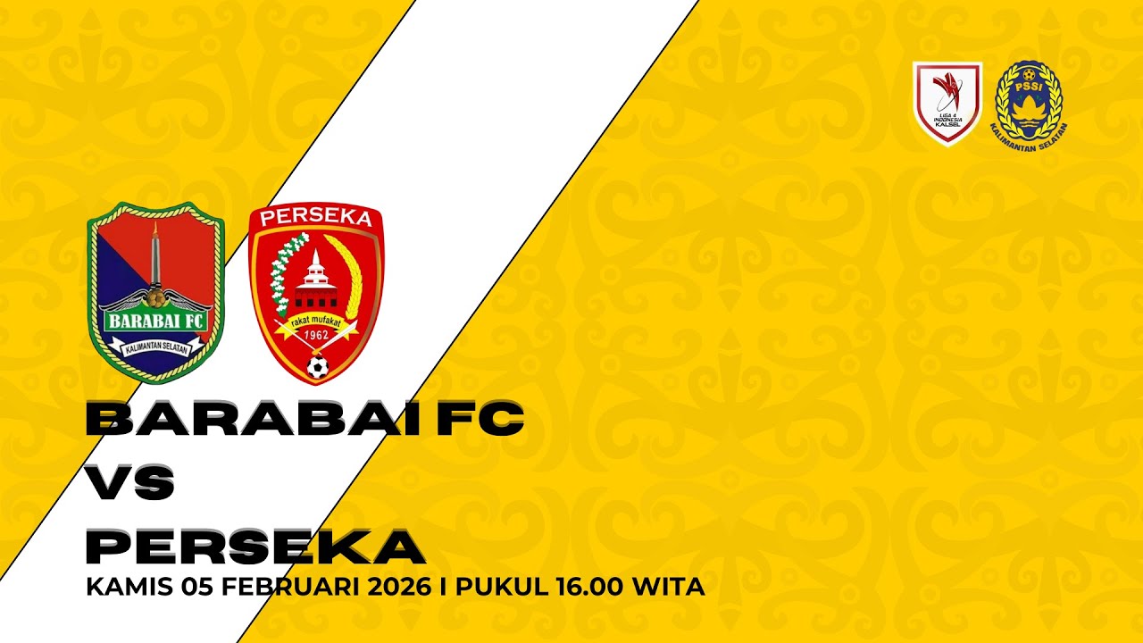 LIGA 4 ZONA KALSEL GRUP  D - BARABAI FC VS PERSEKA