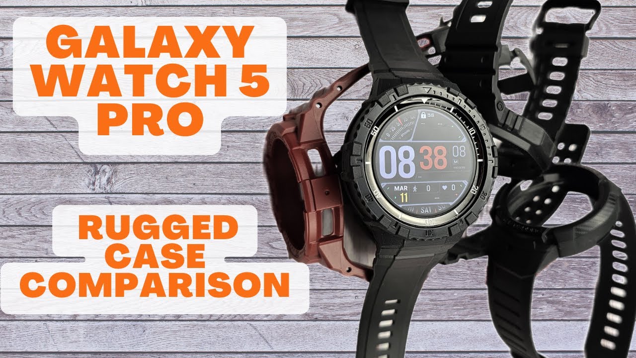 Galaxy Watch 5 Pro — сравнение прочных корпусов