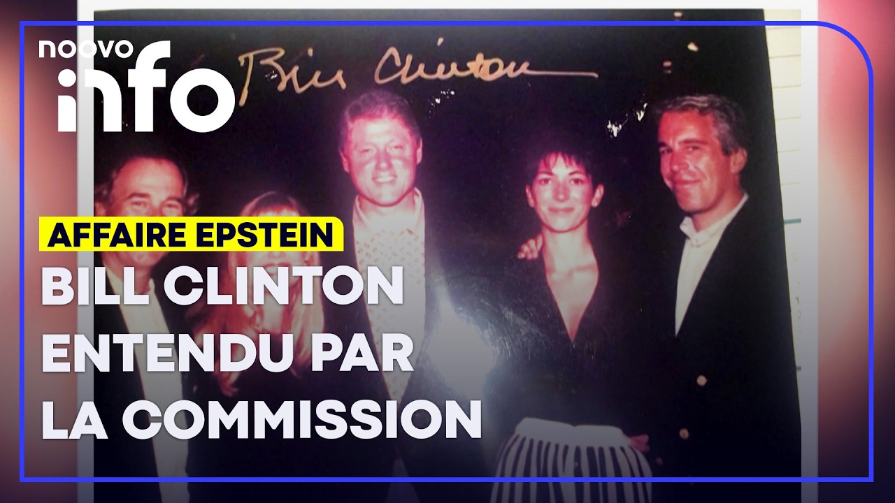 Affaire Epstein: l’ancien président américain Bill Clinton entendu par la commission