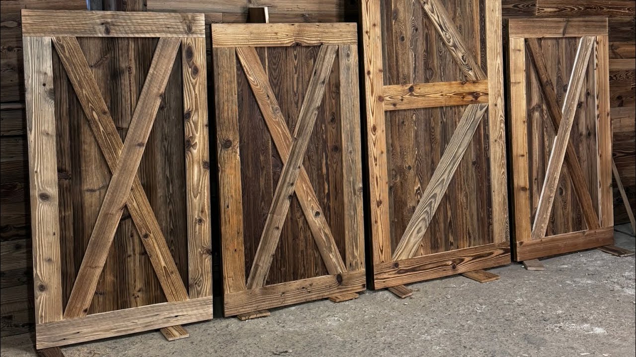 @AdrianStolarzDobrodrew Drzwi przesuwne ze starego drewna stare drewno deski belki