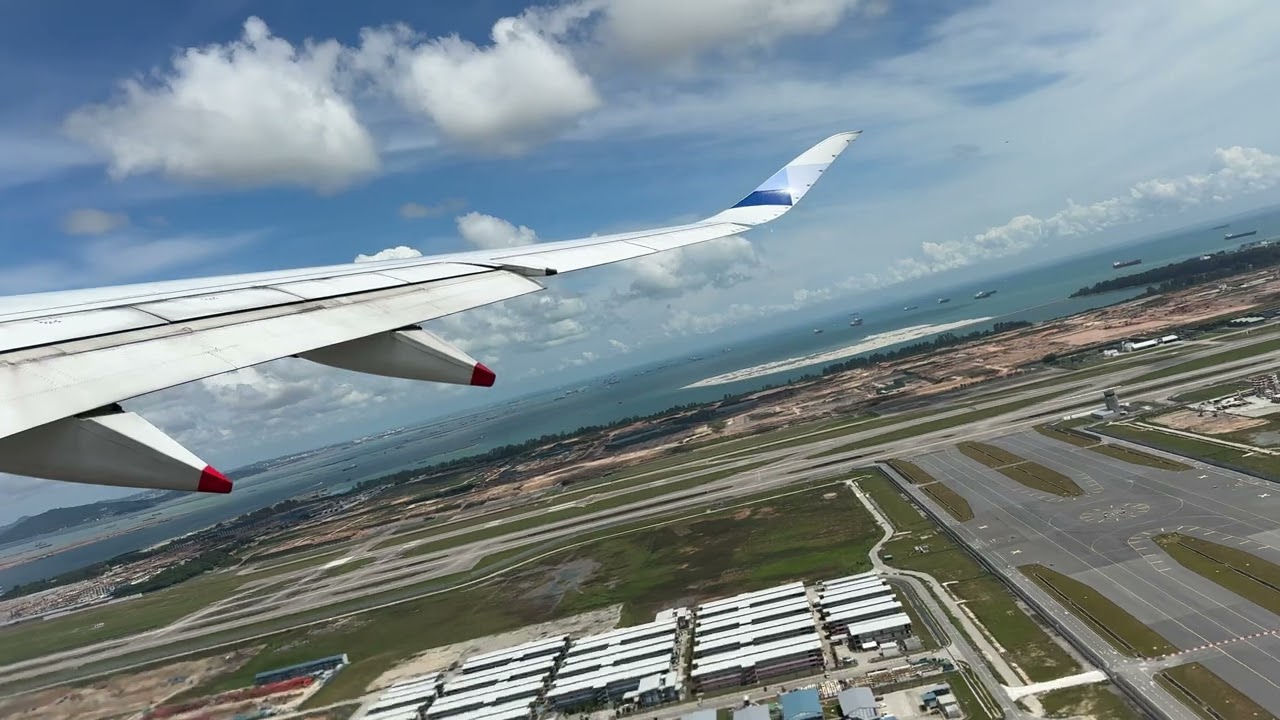 中華航空 CI754 新加坡樟宜機場SIN-台北TPE 飛行紀錄-起飛