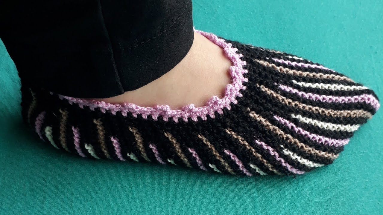 İki Şişle Örülen Babet Patik(Modeli) Yapılışı