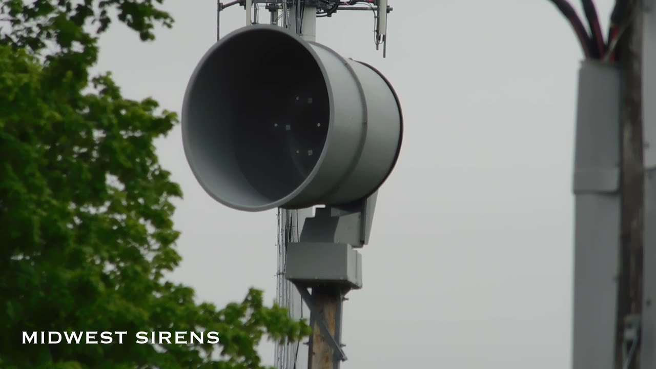 ACA P-50 Siren Test, Full Alert, Campton Hills, IL