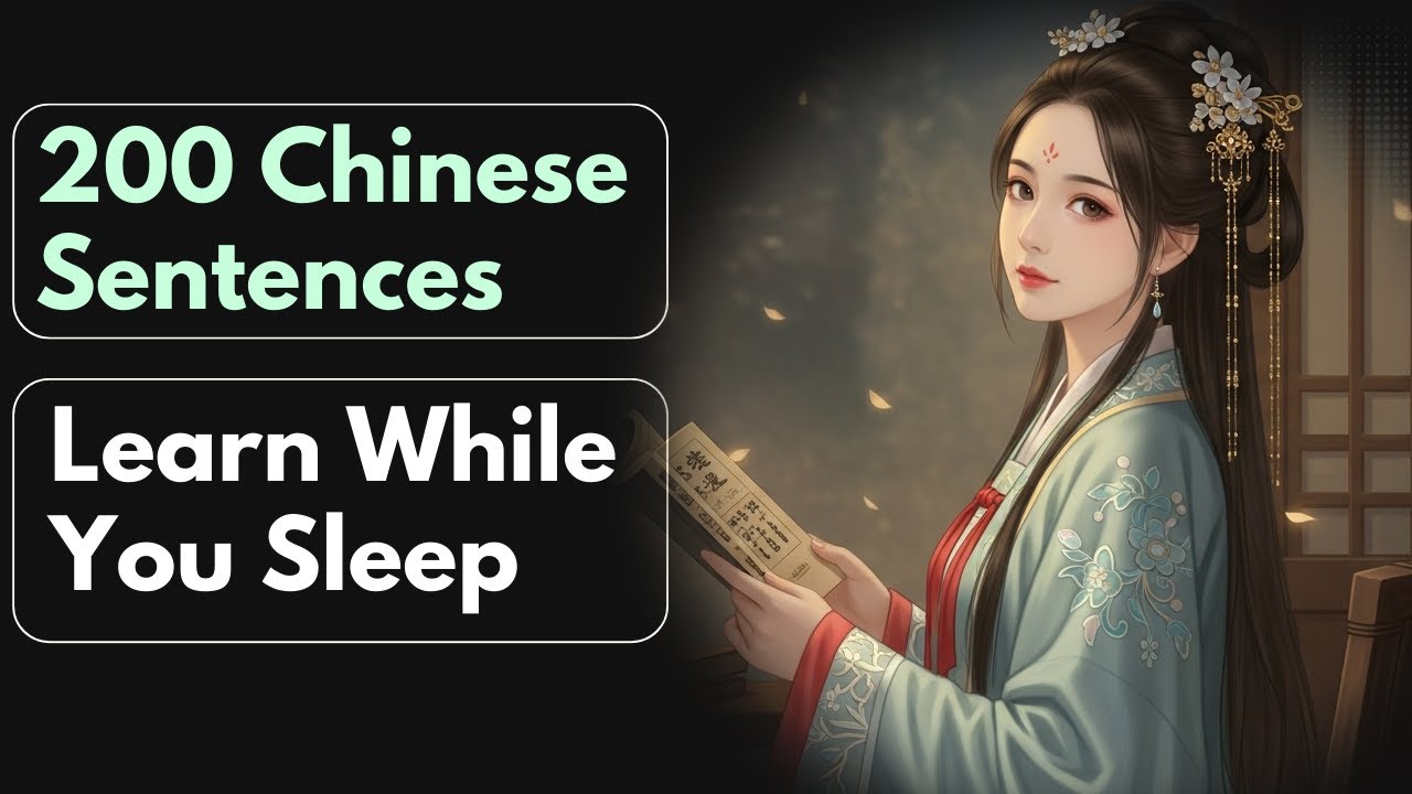 Learn 200 Chinese Sentences While You Sleep | Chinese Conversation #24