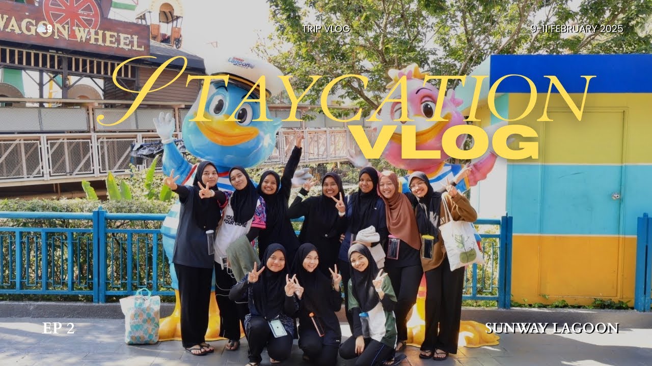 girls just wanna have sun ☀️| sunway lagoon vlog!