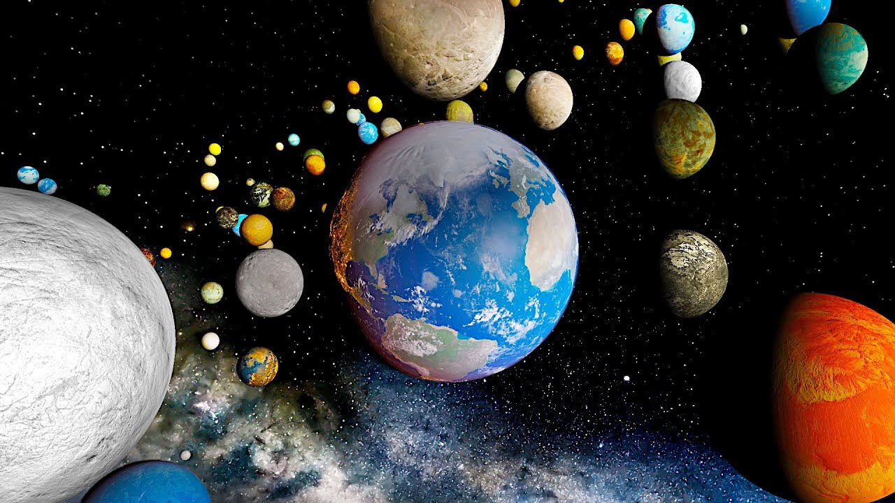 Todas as luas orbitando a Terra! Universe Sandbox 2