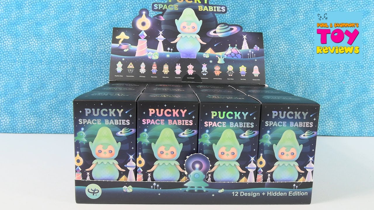 Pucky Space Babies Pop Mart Blind Box Figure Unboxing Review | PSToyReviews
