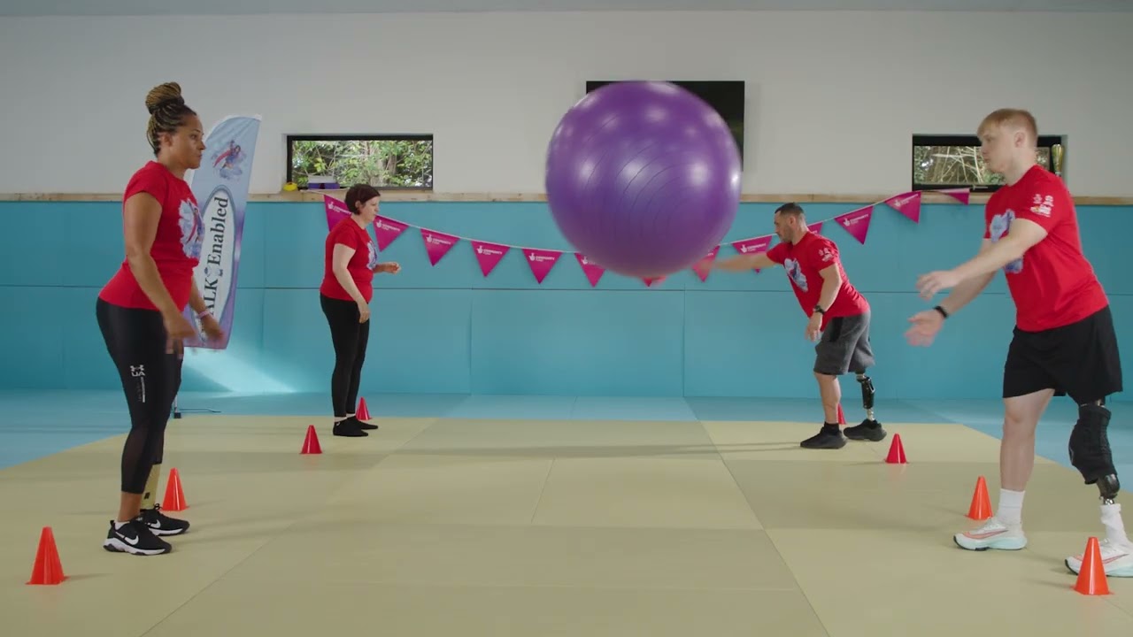 UR: Enabled - Adult Amputee Adapted Exercise Series Video 7 Agility Group v3