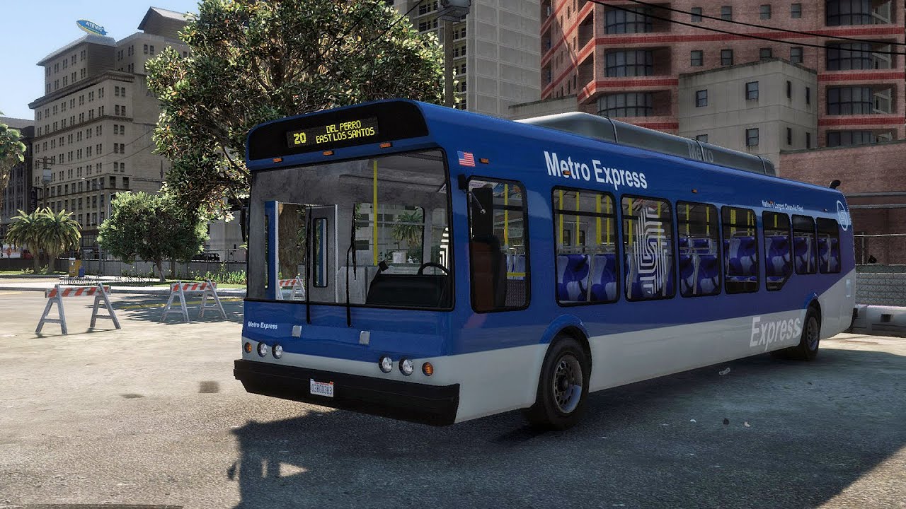 GTA 5 | Bus Simulator Mod | NaturalVision Remastered