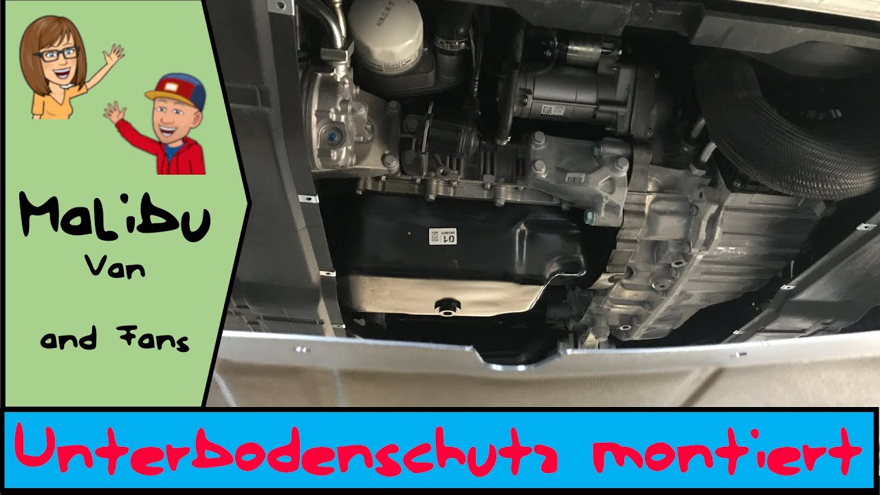 Fiat Ducato - Montage des vorderen mittleren Steinschlagschutzes
