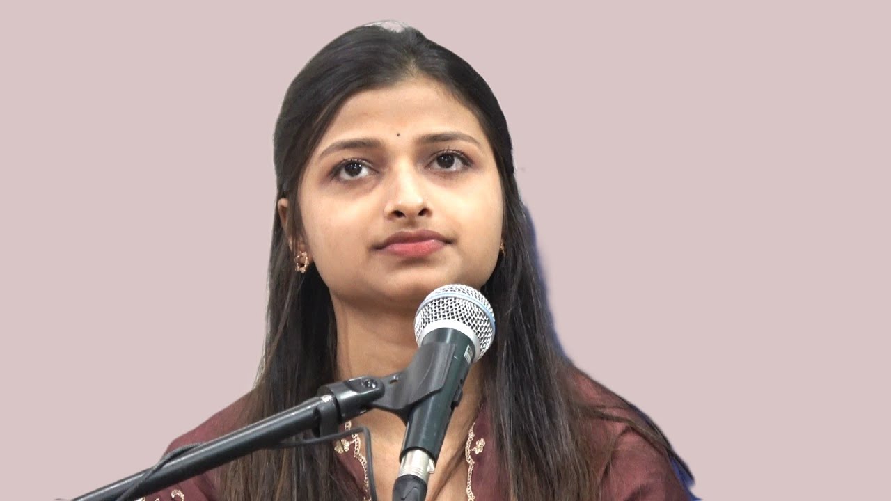 भजन ।अवघा रंग एक झाला। कु. वैष्णवी पाटील 
