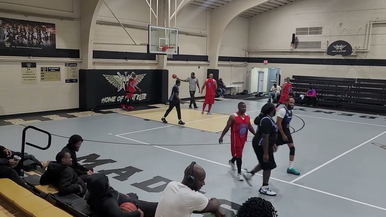Flint, Michigan 40 & Up Men's Pro-Am Basketball League. 