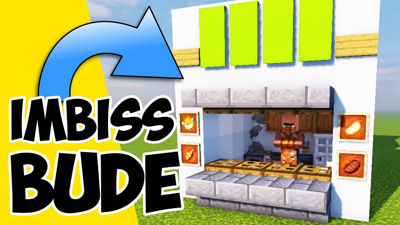 Minecraft Imbissbude bauen | Wie baut man eine Imbissbude in Minecraft