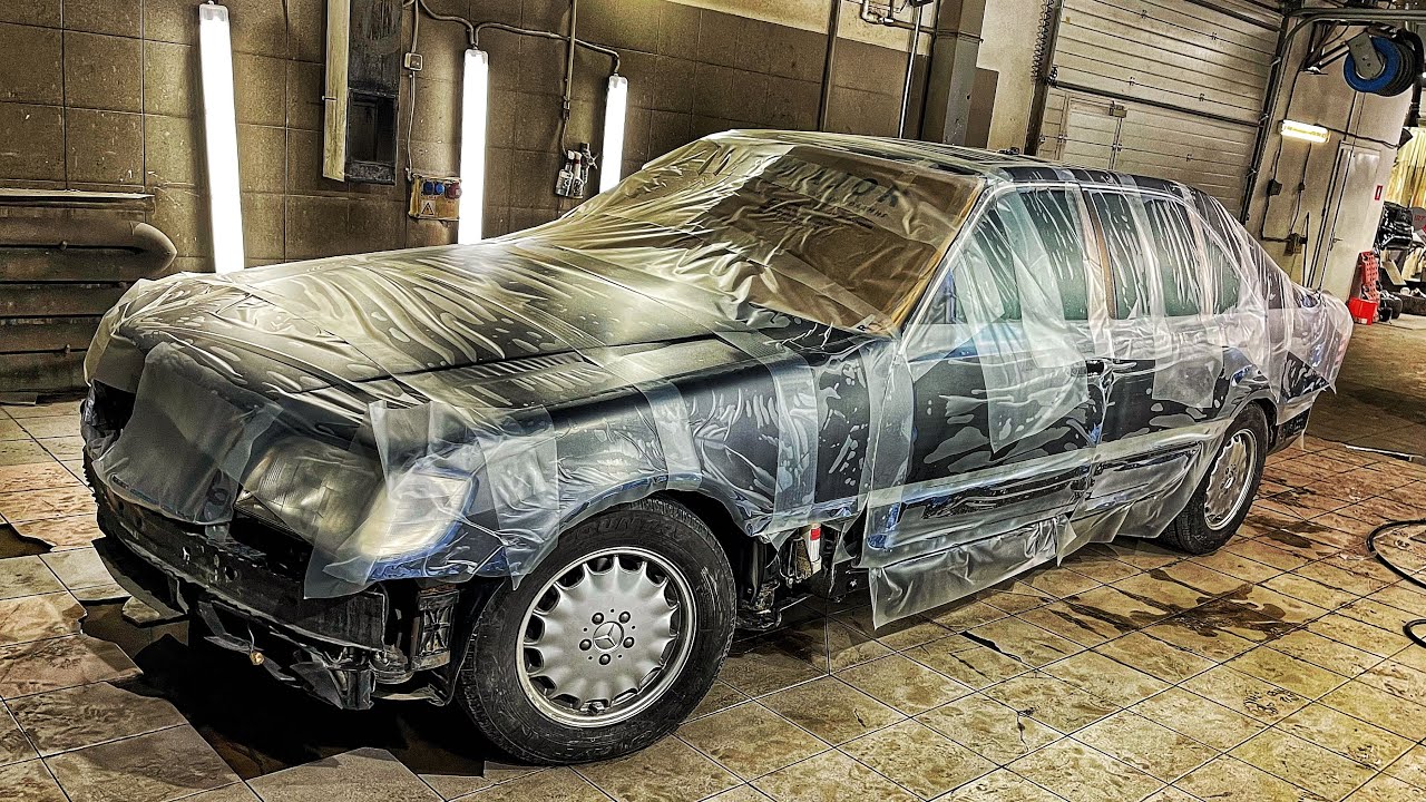 НОВЫЙ Mercedes W140 в ПЛЕНКЕ! Как с завода.