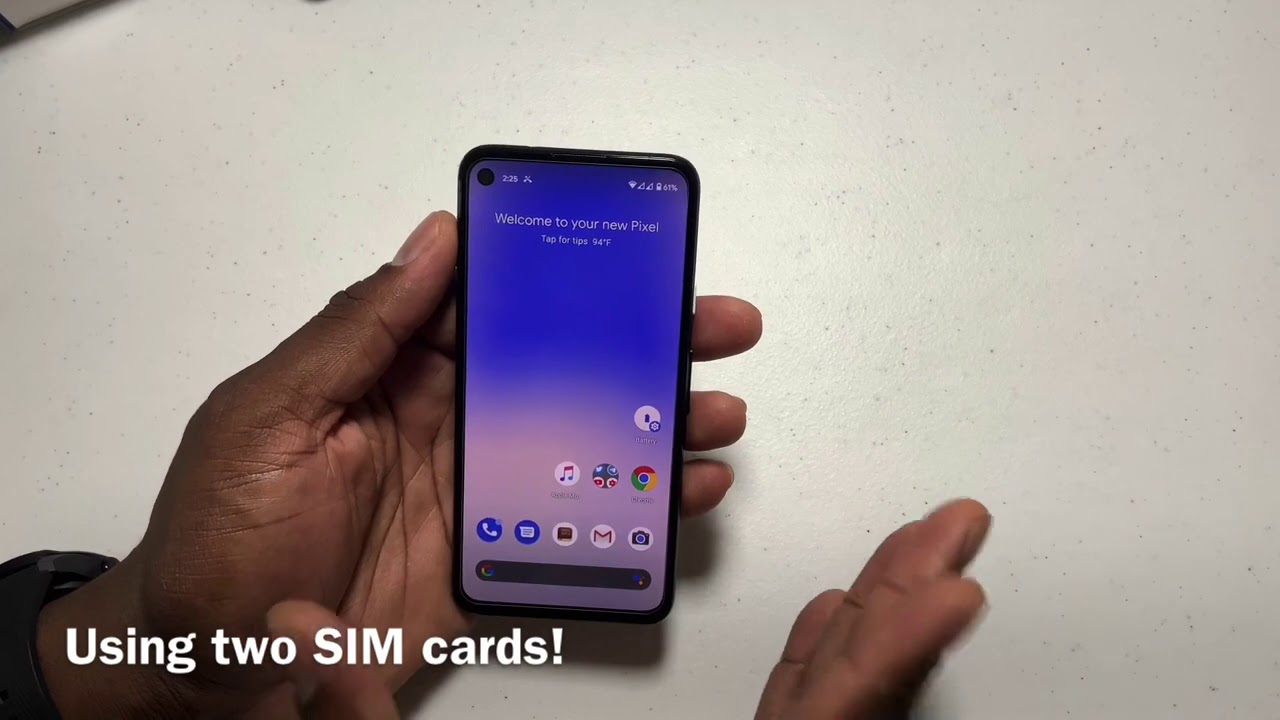 Как настроить esim на Google Pixel 4a #Pixel4a
