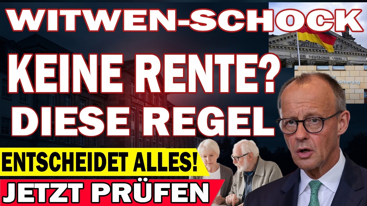 🚨 Witwenrente abgelehnt? Diese 1-Jahres-Regel entscheidet über dein Geld! 😱