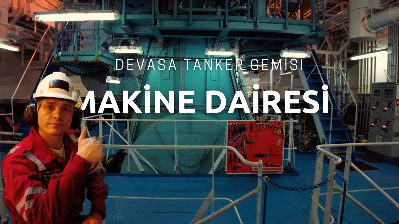 Gemi Makine Dairesi Turu.. | 50bin tonluk kimyasal-tanker gemisi.