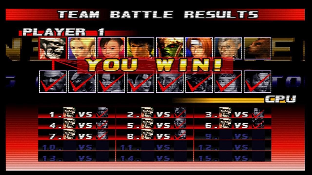 Team Battle Mode Part 48 - Tekken 3 PS 5 Gameplay