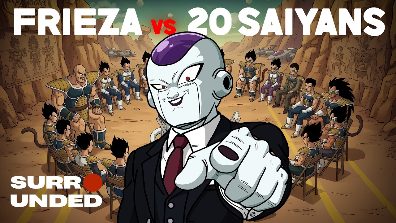 Frieza vs 20 Saiyans (Jubilee Parody)