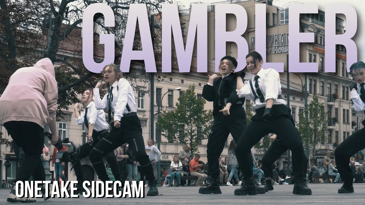 [KPOP IN PUBLIC UKRAINE LVIV | SIDE CAM | ONE TAKE] MONSTA X 몬스타엑스 'GAMBLER' ot6 Ver | cover by Ukon