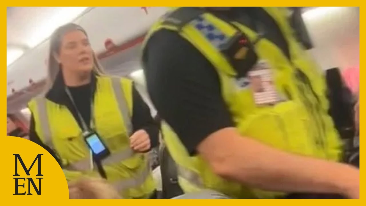 'Uncontrollable' Jet2 passengers hauled off flight minutes after boarding