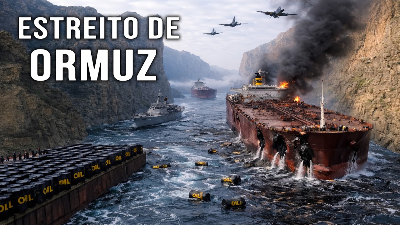 Estreito de Ormuz: A Rota Energ&eacute;tica do Mundo ou uma Bomba Prestes a Explodir? | Document&aacute;rio 4K