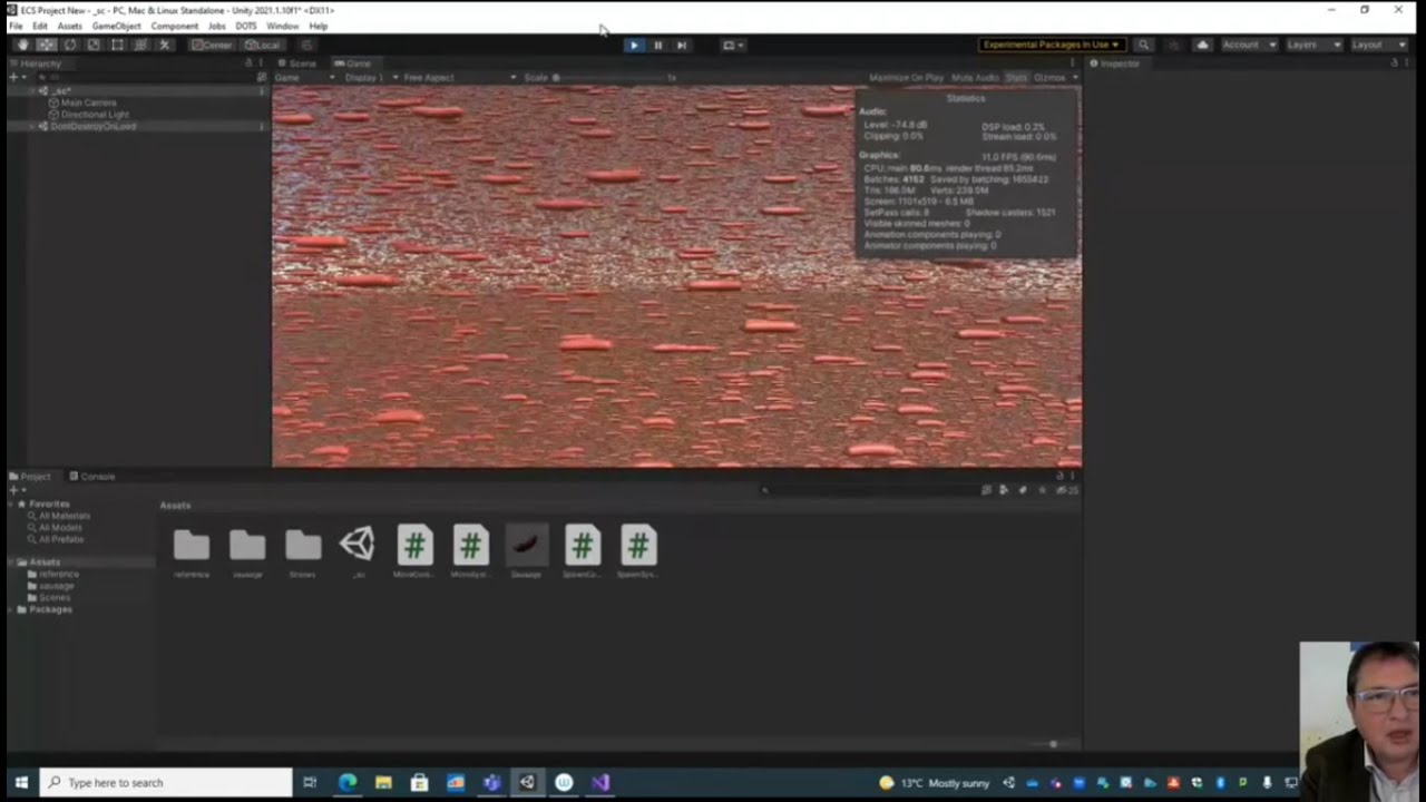 ECS Demo - November 2021 - Flying Sausages