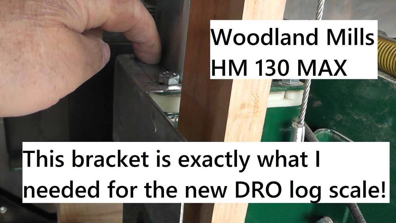 Installing DRO (Digital Read Out) Scale on the Mill | Woodland Mills HM 130 MAX sawmill