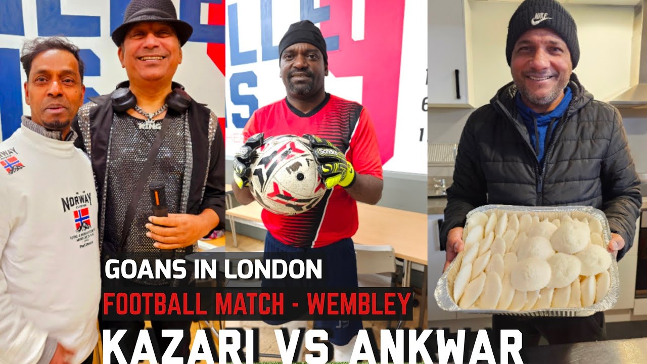 GOAN FOOTBALL MATCH - VALENTINES EVE #wembley #london #2026