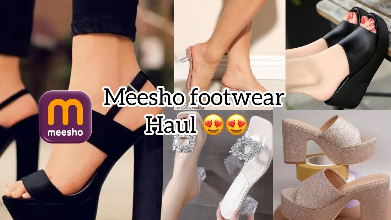 Meesho Trendy Footwear Haul 👠😍 Under Budget 💵😱 Itna Sasta 😱😱 ❗️Must Watch❗️