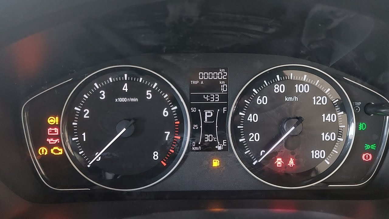 Honda Amaze 2023 Instrument Cluster Detail explanation.........