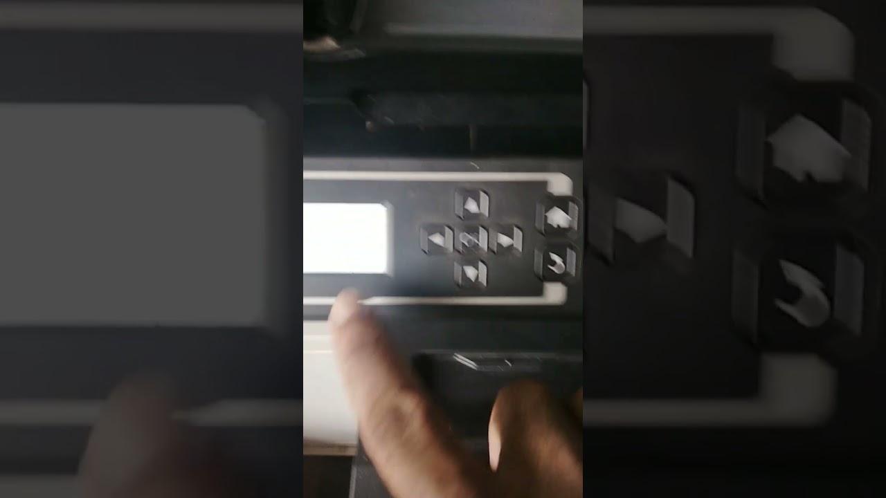Epson L565 nozzle check. How to print Epson L565 Nozzle Check Page without PC  #tech