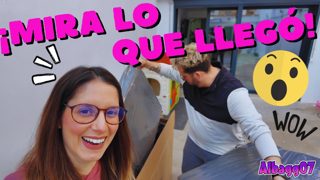 VLOG: Un día con nosotros + ¡Llegaron MUCHAS cosas nuevas para la casa! @Albagg07