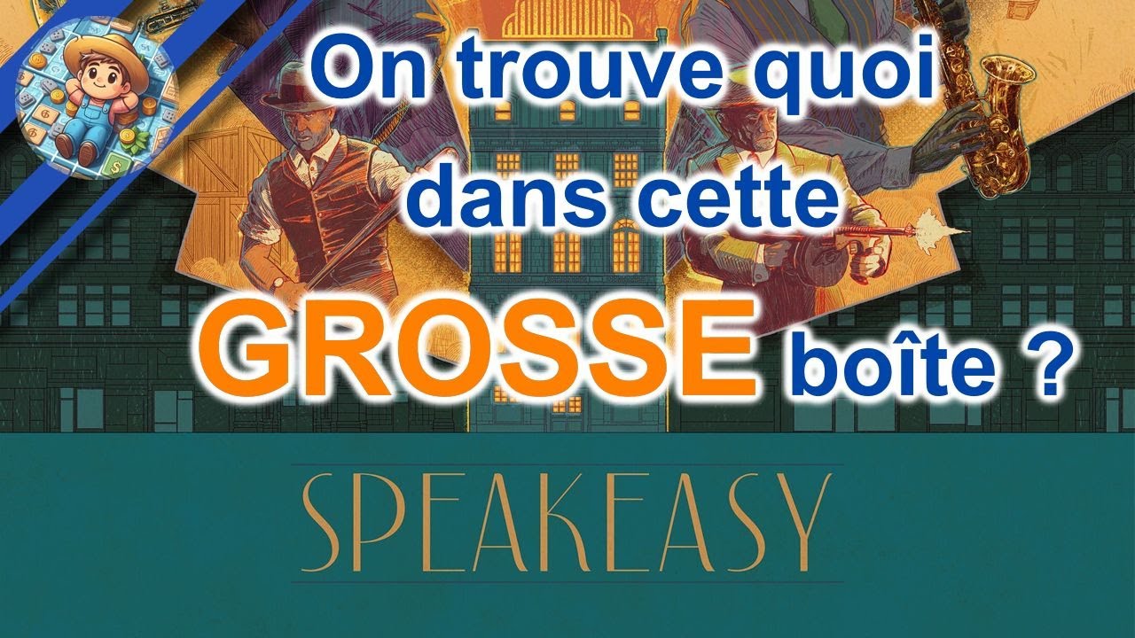 J'ai enfin reçu le nouveau Lacerda : Speakeasy ! On regarde le contenu ? 🤩