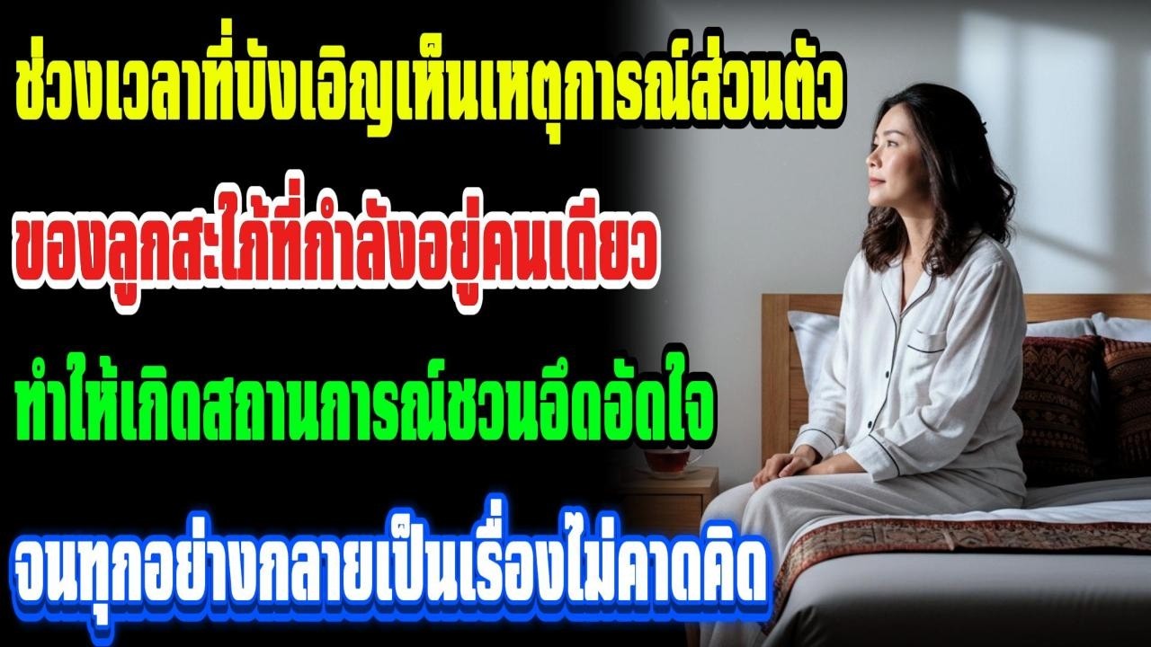 ช็อก! บังเอิญเจอสถานการณ์ส่วนตัวของลูกสะใภ้ กลายเป็นเรื่องไม่คาดคิด