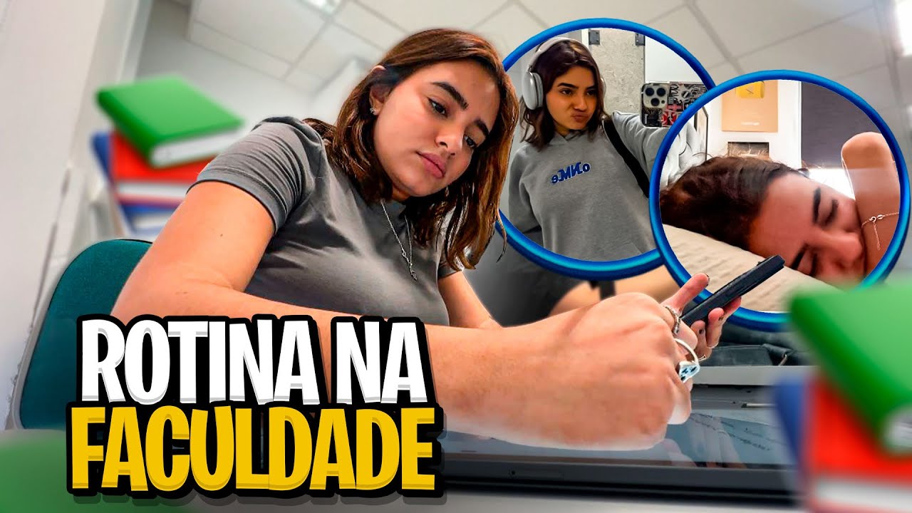 ROTINA DA MANHÃ PRA FACULDADE DE MARKETING! Bela Almada