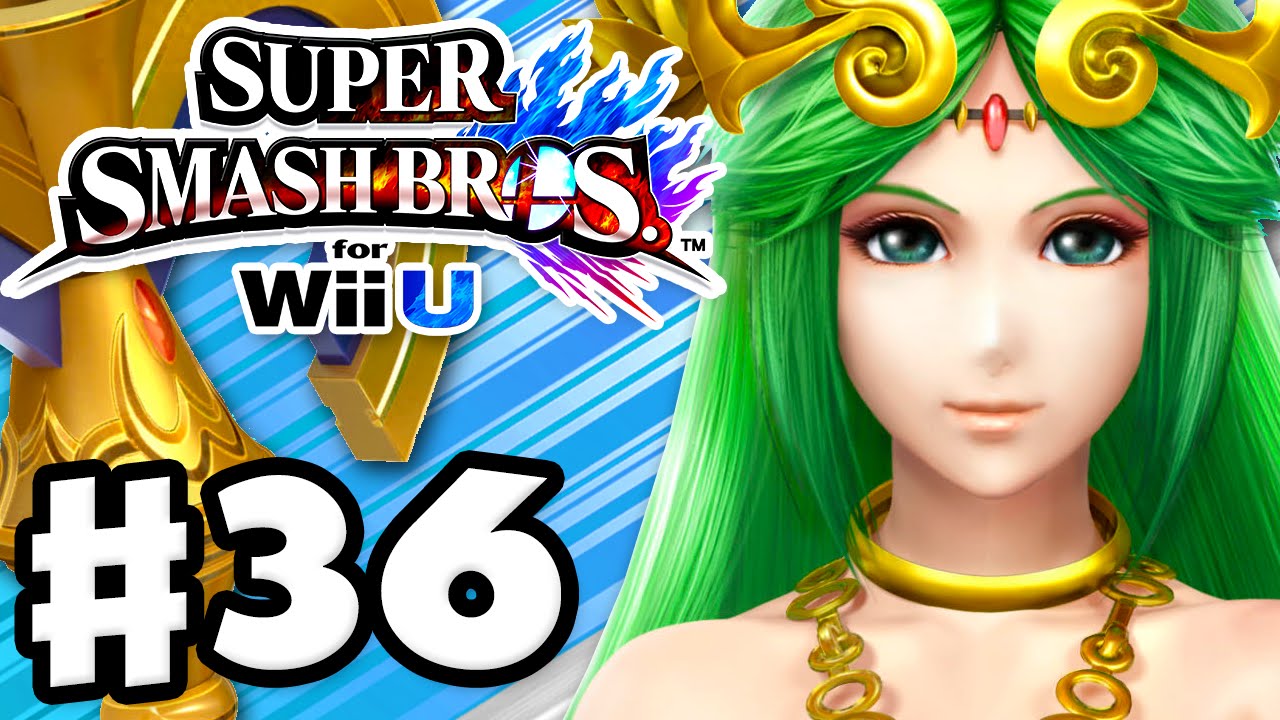 Super Smash Bros. Wii U - Gameplay Walkthrough Part 36 - Palutena! (Nintendo Wii U Gameplay)