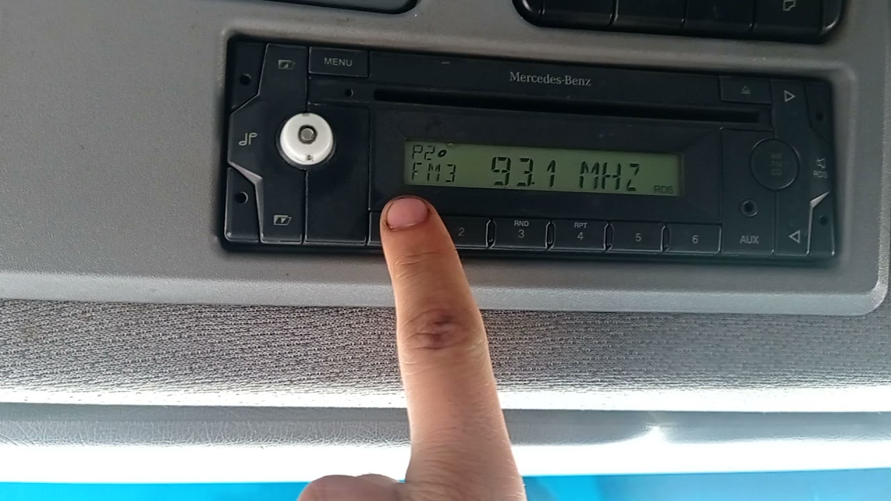 Cómo ingresar y confirmar CODIGO DE RADIO ACTROS