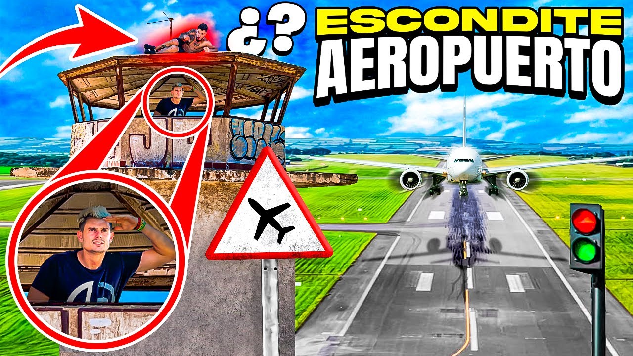 ESCONDITE PARKOUR vs TAYZEN en un AEROPUERTO ABANDONADO✈️ *FINAL ÉPICO*