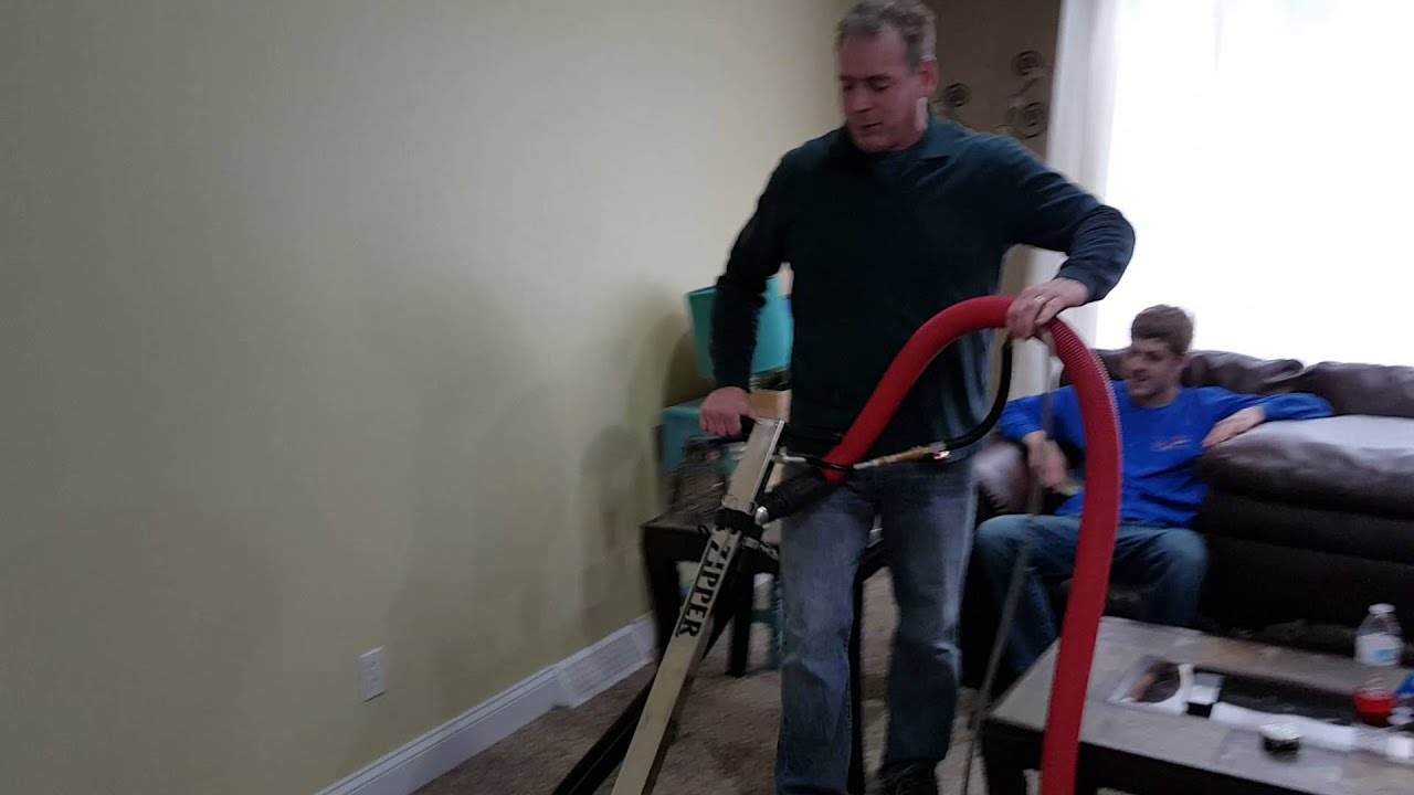 Zipper Wand and Dan Leuer with Saiger's Steam Clean www.saigers.com