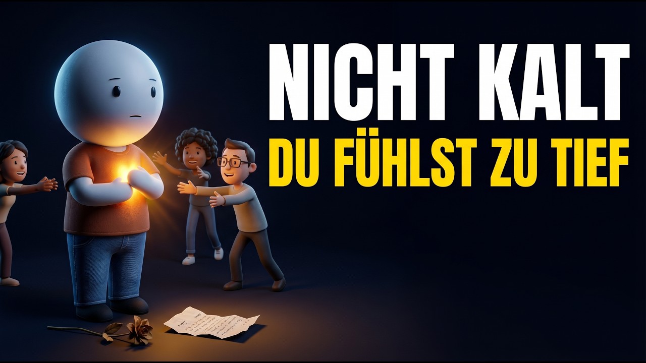 Warum Menschen, die tief fühlen, oft kalt wirken? (Die verborgene Psychologie dahinter)