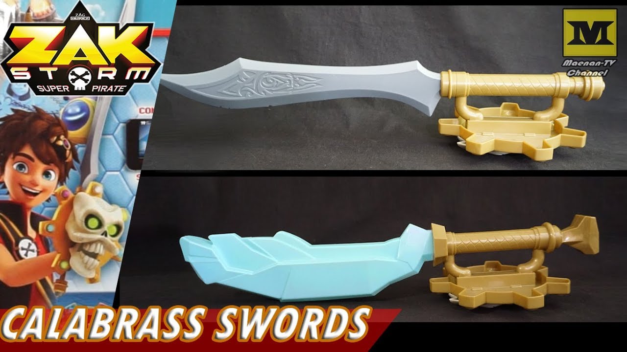 Zak Storm CALABRASS (Sword Comparison).