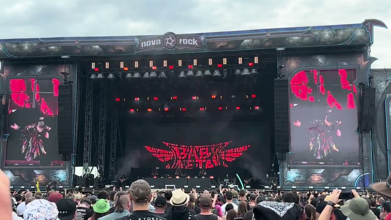 Babymetal - Intro live @ Nova Rock 2024