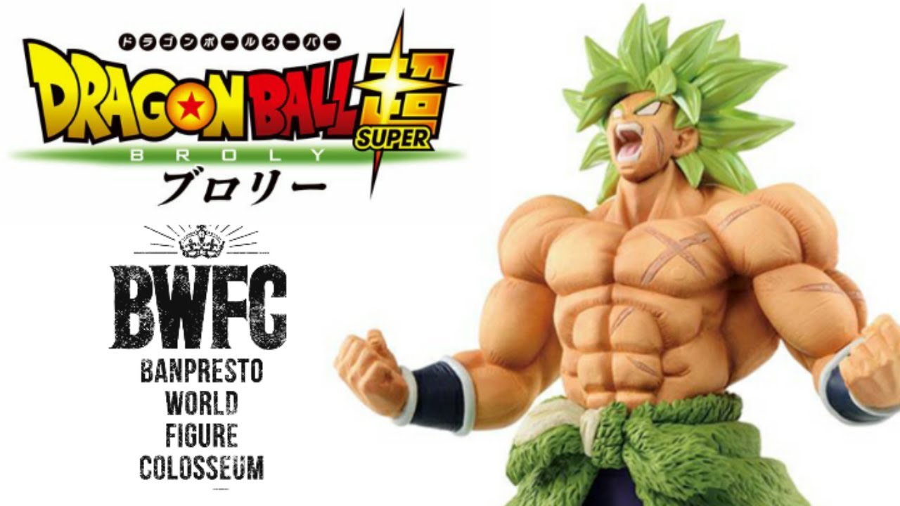 BROLY BWFC Dragon Ball Super Figure BANDAI Unboxing and Review