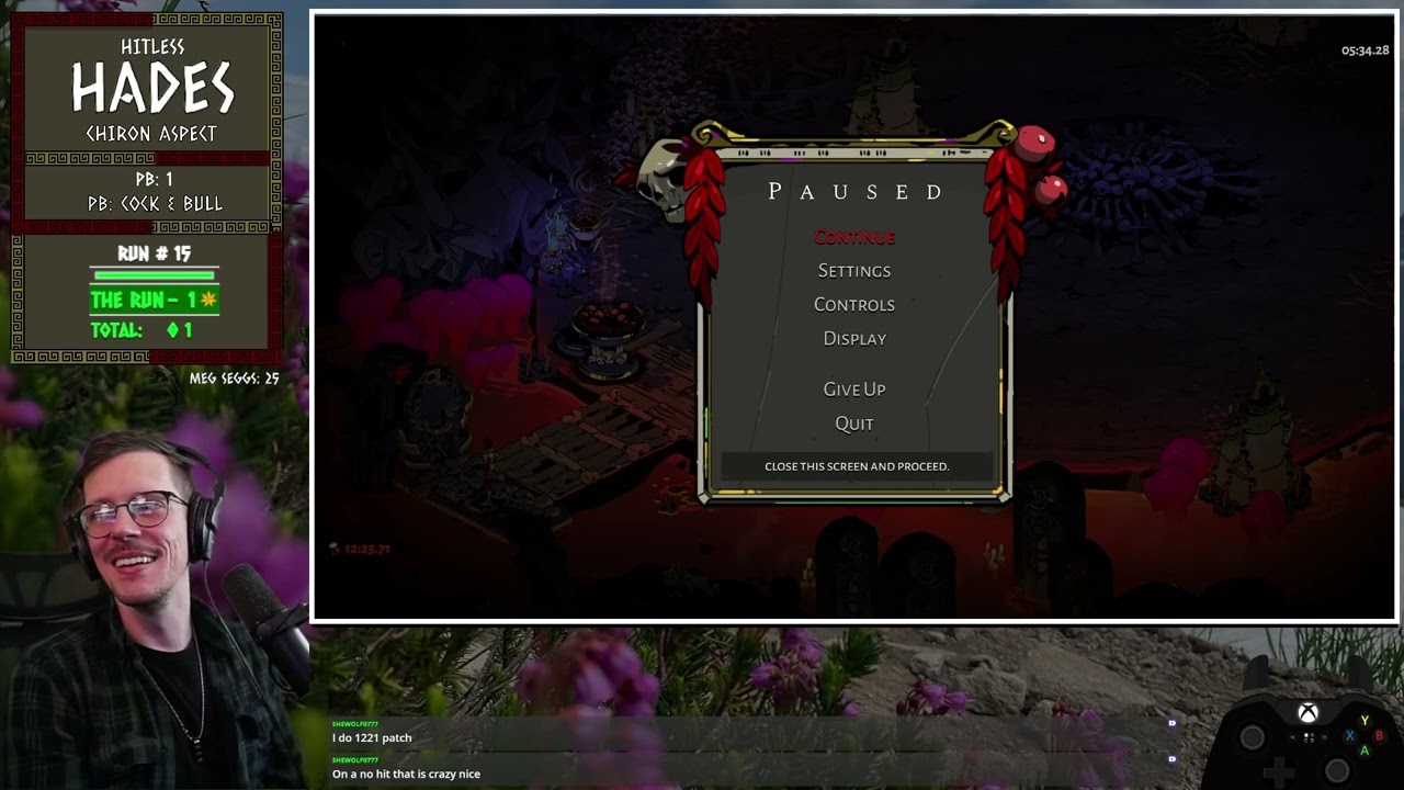 no-hit/damageless any% (heart-seeking bow/chiron aspect)