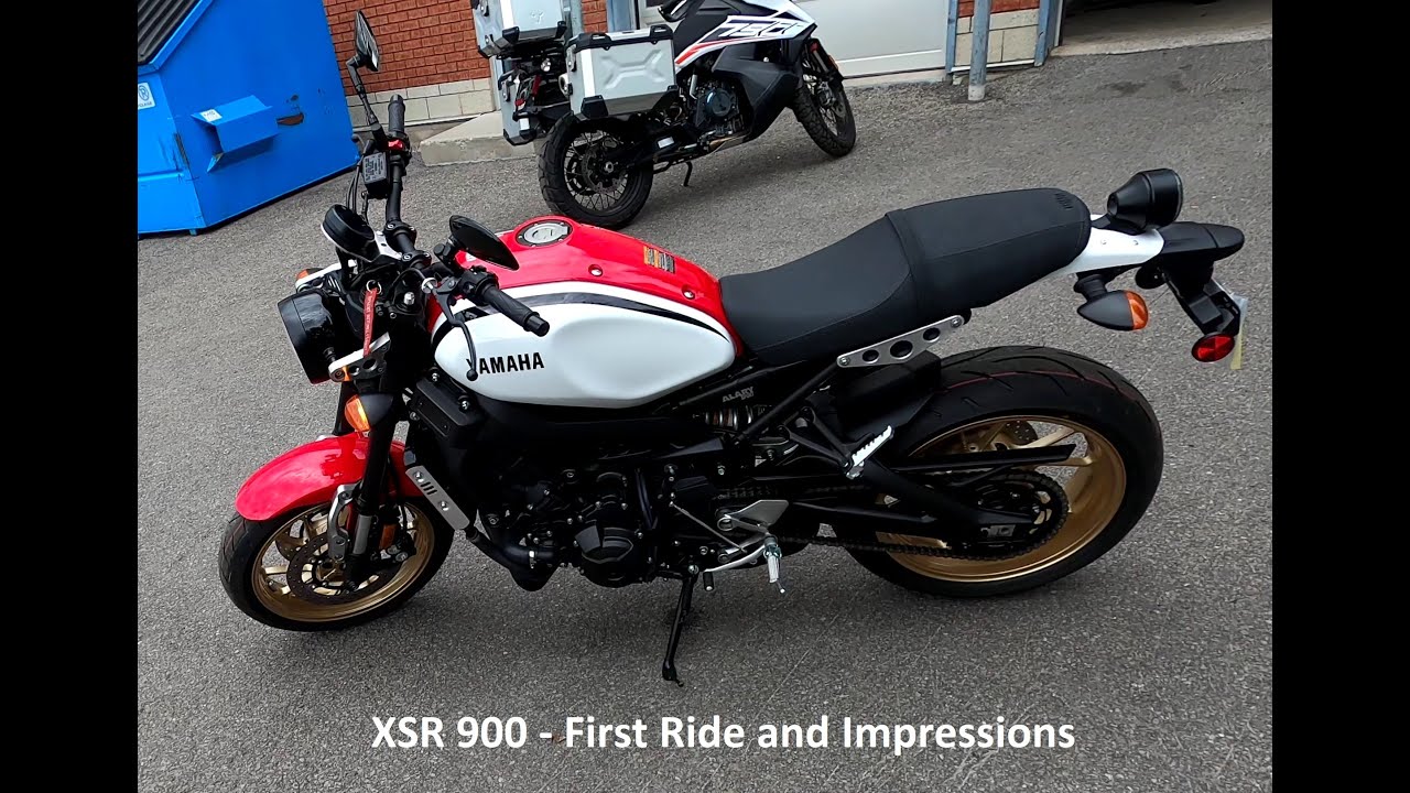 New Bike - XSR 900 First Ride and Impressions