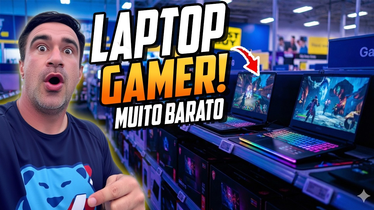 NÃO ACREDITEI 😱 Preço desses Laptops Gamers na Best Buy!