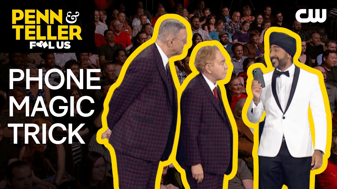 Magician Performs Phone Magic Trick | Penn & Teller: Fool Us | The CW