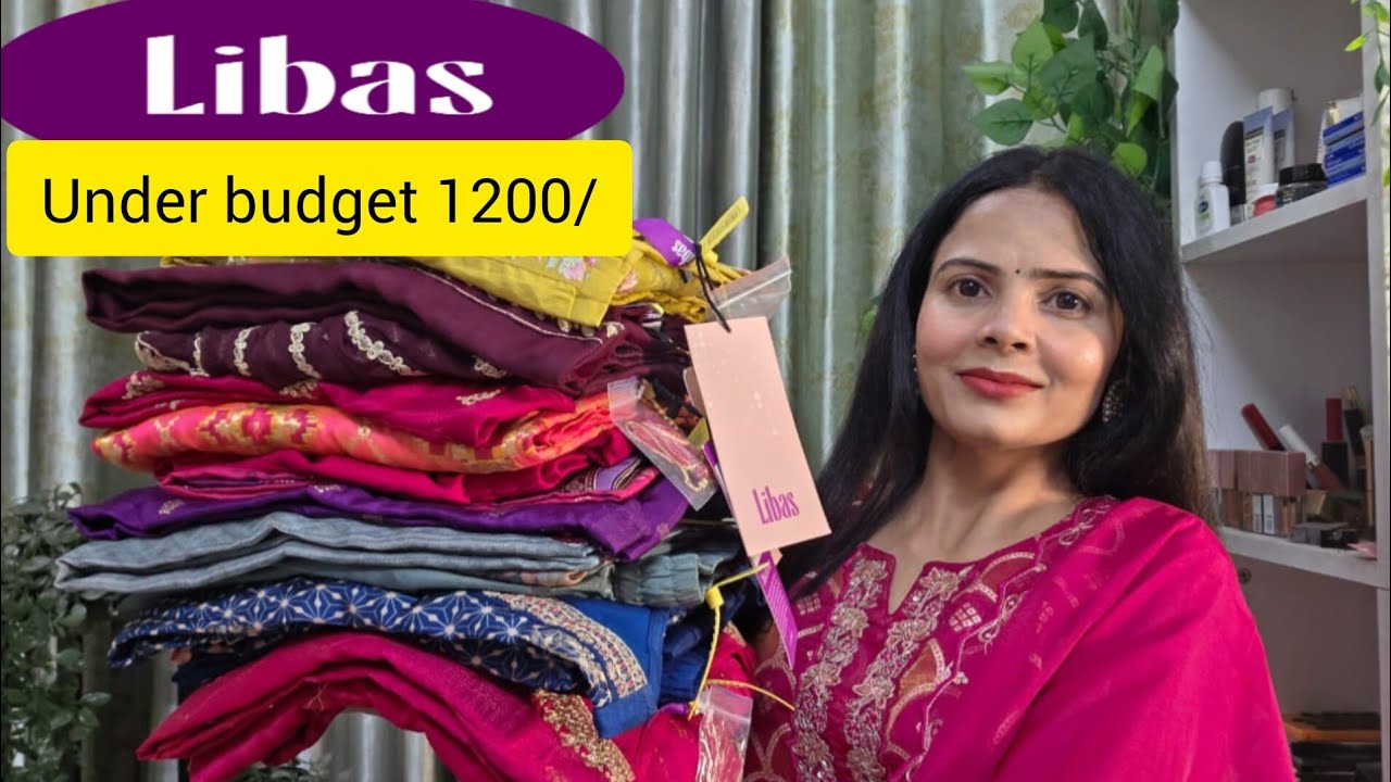 Libas Wedding/Festive Wear Kurta Set With Dupatta Haul Under Budget 1200/ Only !!