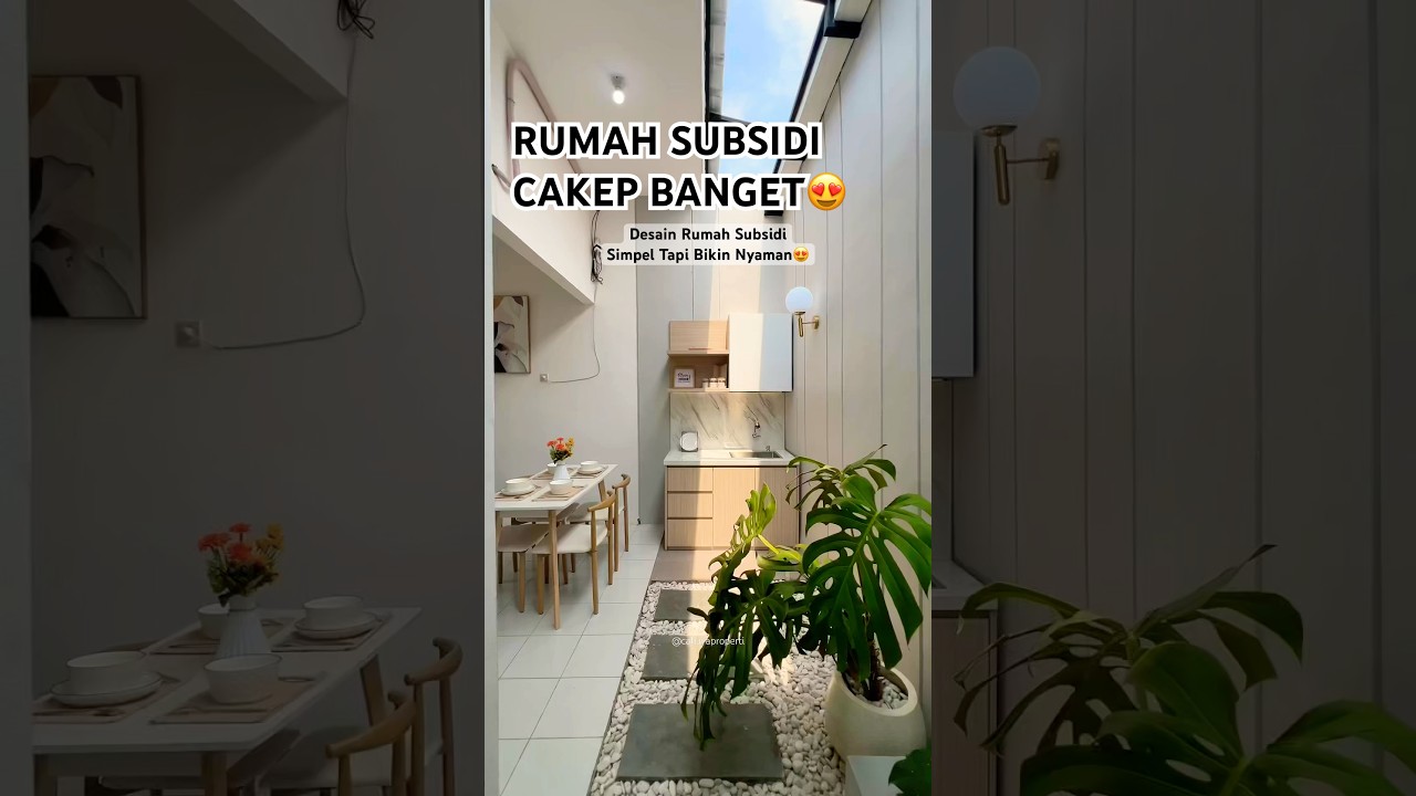 Desain Rumah Subsidi Yang Menginspirasi😍